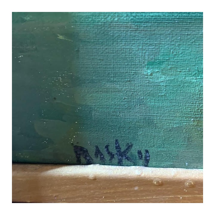 HOLD Large C1940 Signed Still Life Signed De Rasky