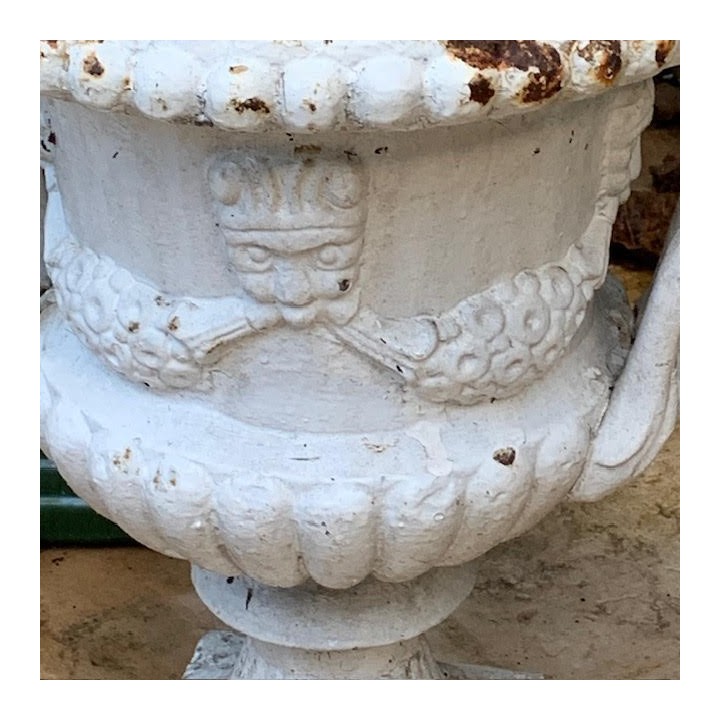 C19th Cast Iron Jardiniere 450 H