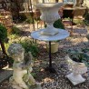 C1900's French Bistro Table with Marble Top