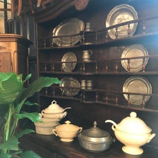 Early French and Belges Pewter Plates