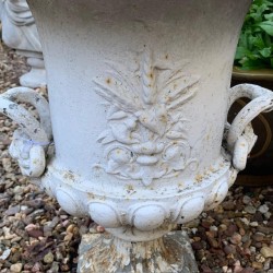 Pair of C19th Medici Jardinieres Cast Iron