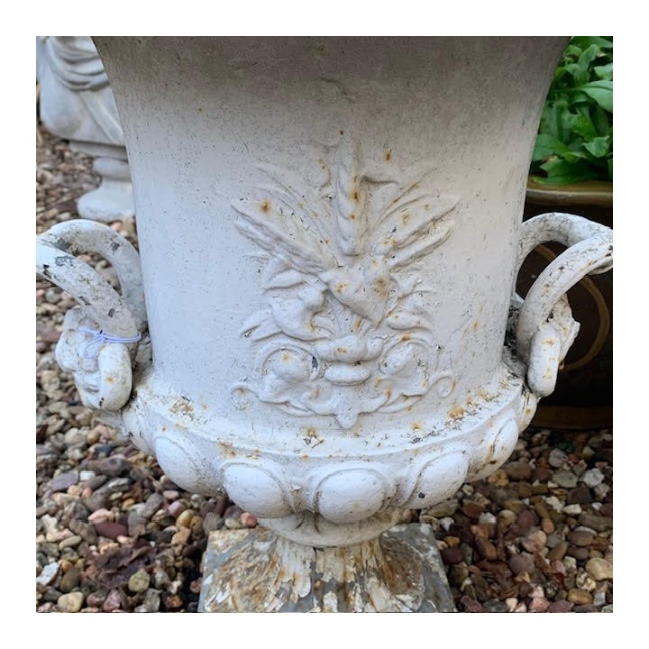 Pair of C19th Medici Jardinieres Cast Iron