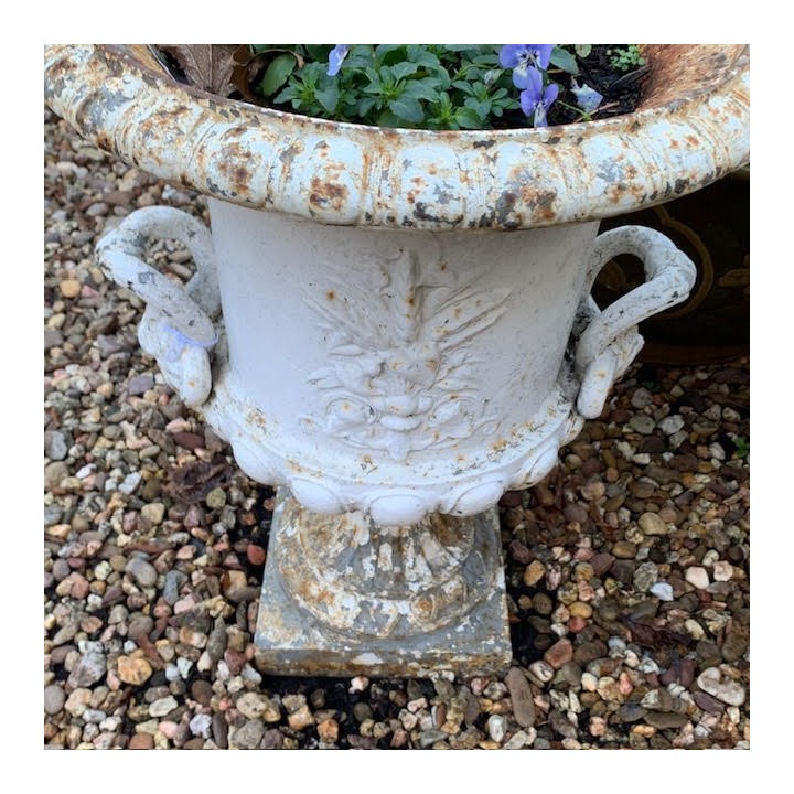 Pair of C19th Medici Jardinieres Cast Iron