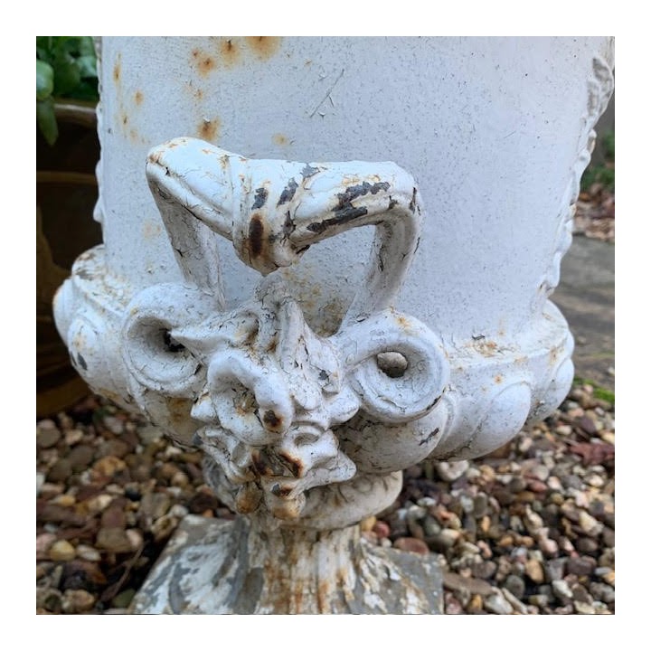 Pair of C19th Medici Jardinieres Cast Iron