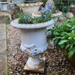 Pair of C19th Medici Jardinieres Cast Iron