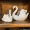 Vintage Swans large and small