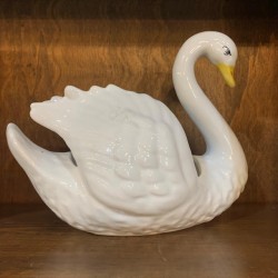 Vintage Swans large and small