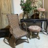 C1900 French Rattan Armchair