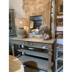 C19th French Oak Serving Console