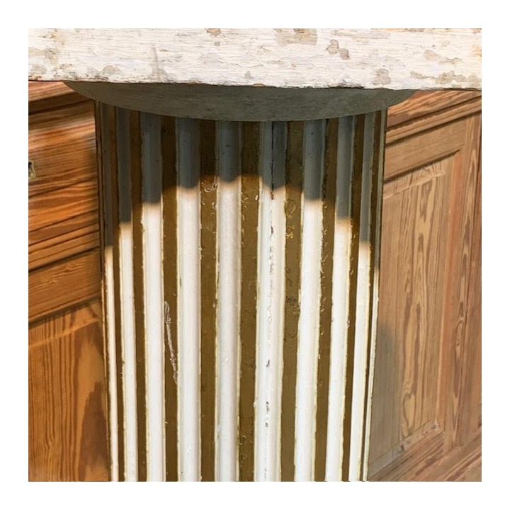 C1900 French Pair of Pedestal