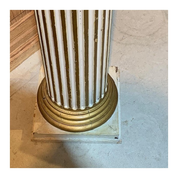 C1900 French Pair of Pedestal