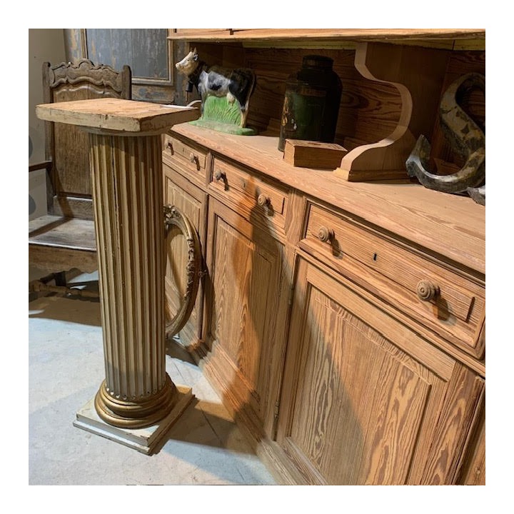 C1900 French Pair of Pedestal