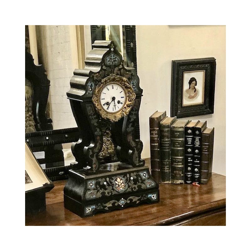 C19th French Louis Philippe Boulle Manner Clock