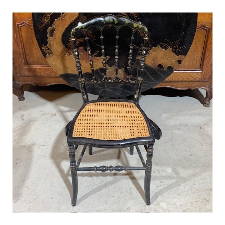 C19th French Napoleon III Music Chairs