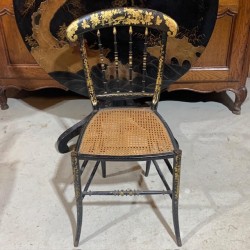 C19th French Napoleon III Music Chairs