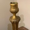 French Louis XV Period Bronze Candle Holder