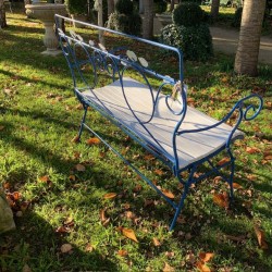 Vintage French Folding Bench