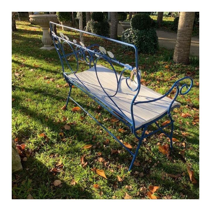 Vintage French Folding Bench