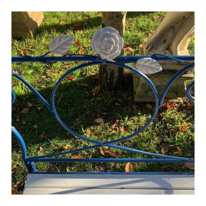 Vintage French Folding Bench