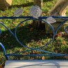 Vintage French Folding Bench