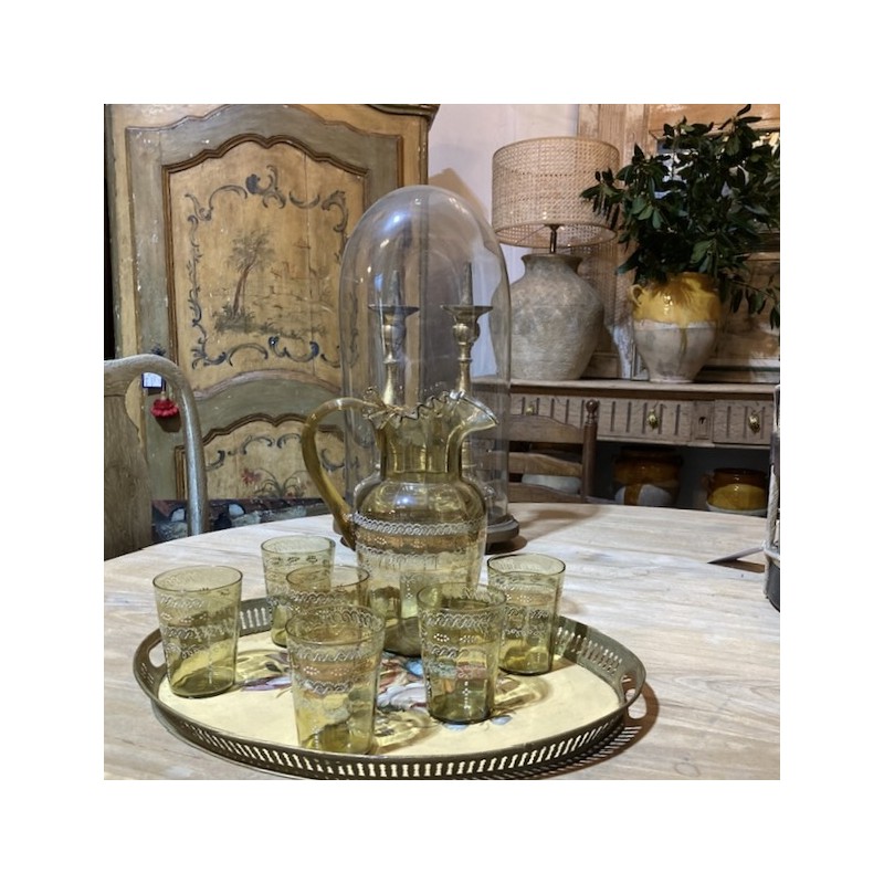 Napoleon III Antique French Aperitif Set