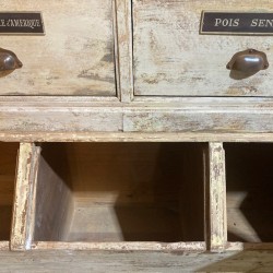 SOLD Antique French Shop Cabinet