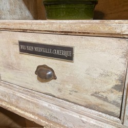 SOLD Antique French Shop Cabinet