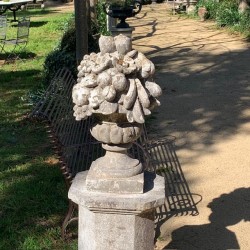 French Fruit Urns