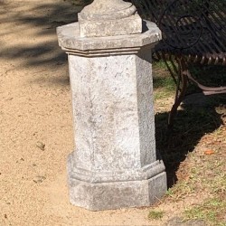 French Pair C18th Bluestone Pedestals