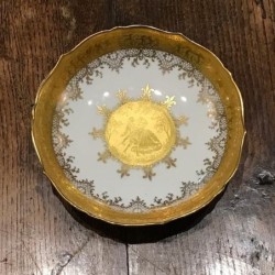 Fine Porcelain Dish Napoleon Manner