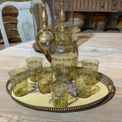 Napoleon III Antique French Aperitif Set