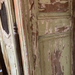 C19th French Regence Armoire original Green