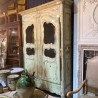 C19th French Regence Armoire original Green