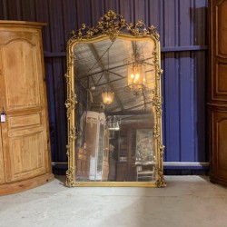 C19th French Mirror of Grand Proportion