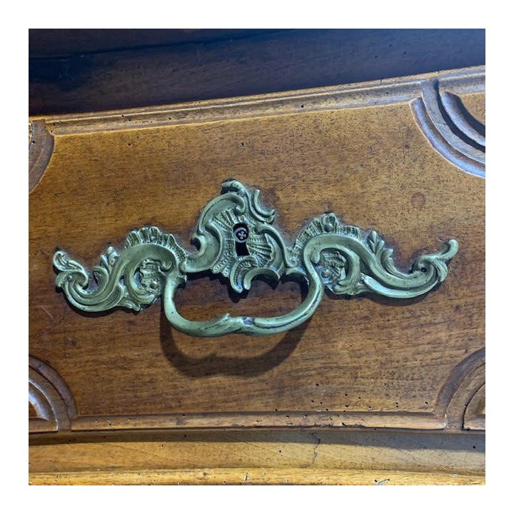 C18th French Walnut Louis XV Chest Of Drawers