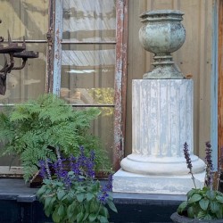 C1930 French Vintage Pair of Urns