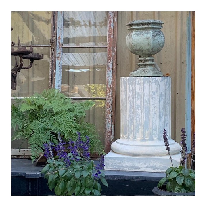 C1930 French Vintage Pair of Urns