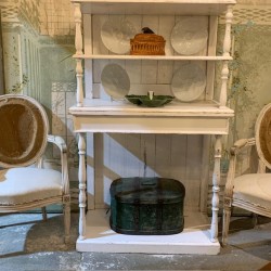 SOLD French Painted Finish Etagere