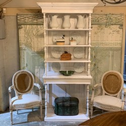 C19th, C1880 French Painted Finish Etagere