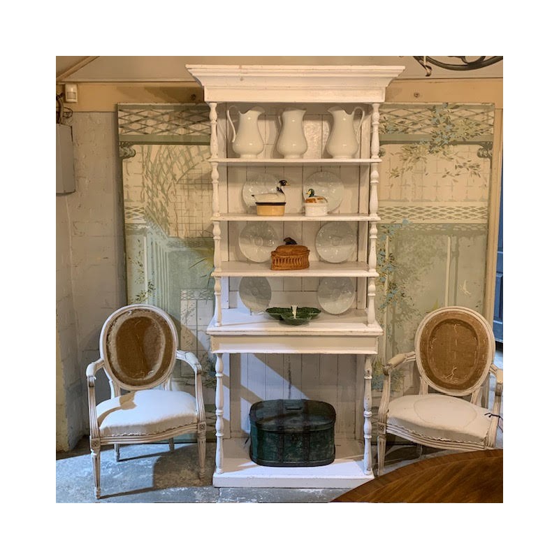 SOLD French Painted Finish Etagere