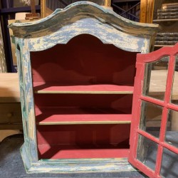 C19th Flemish Small Hanging Cupboard