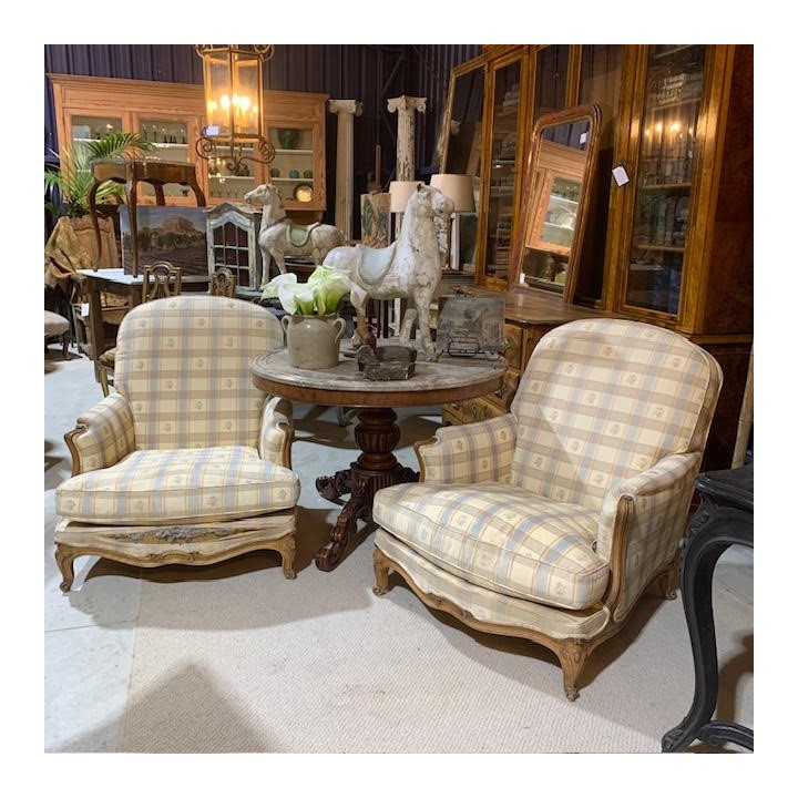 Comfortable Armchairs French Vintage