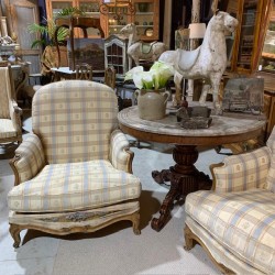 C1950 Pair of Comfortable Armchairs