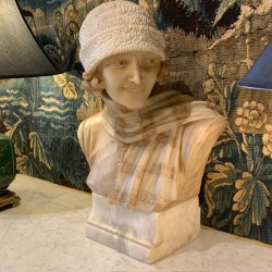 C1900's Marble Statue of a...