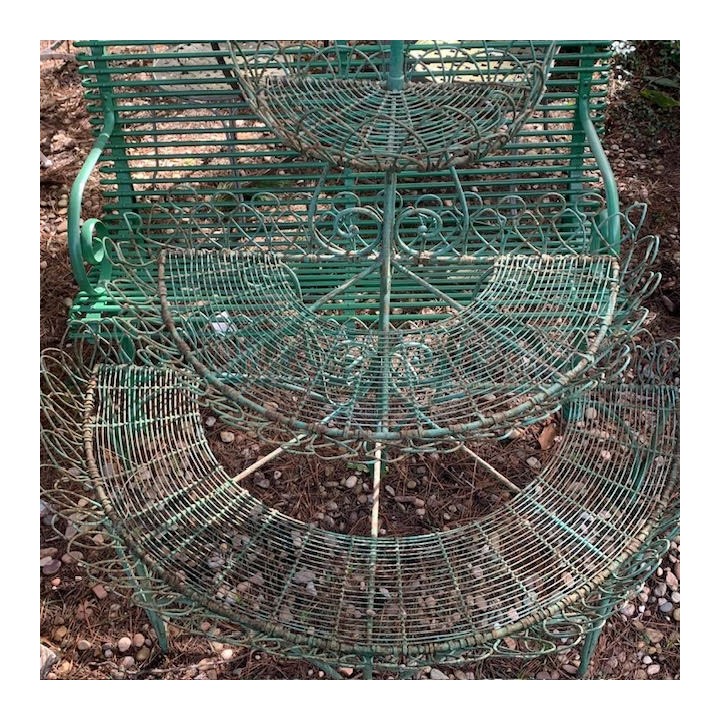 Antique French Pot Plant Stand