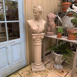 Vintage Bust and Pedestal