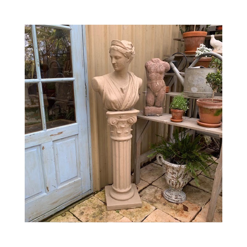 Vintage Bust and Pedestal