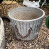 C1940 French Faux Bois Pots