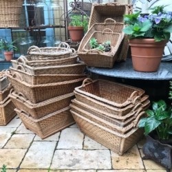 Selection of French Baskets Original