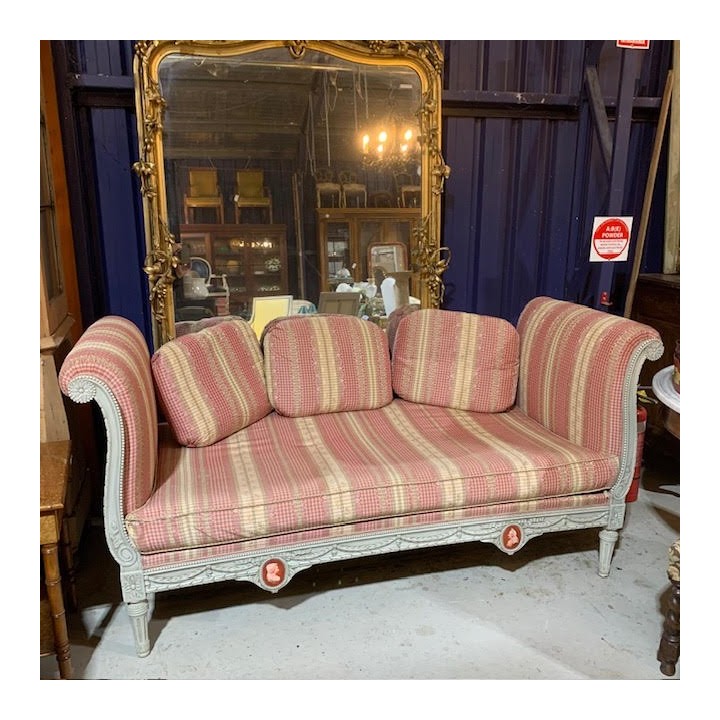 C1900 French Louis XVI Style Day Bed